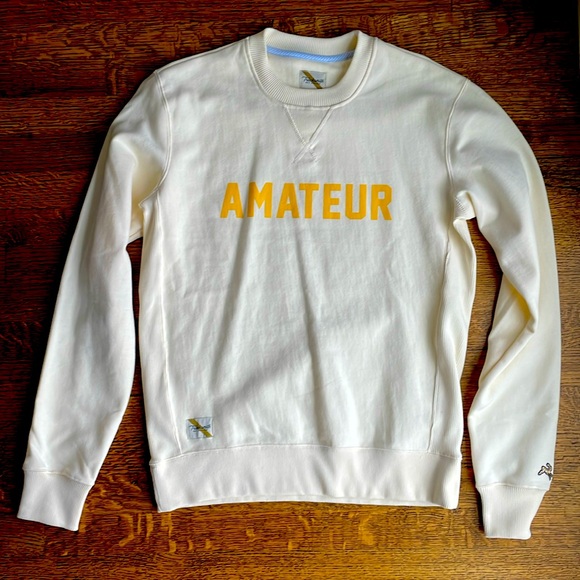 New Tracksmith Men’s Small Trackhouse Crew Sweatshirt - Picture 1 of 3